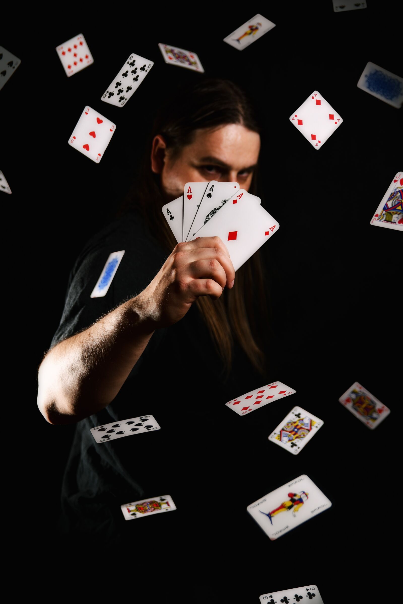 Nikon D7500 sample photo. Cards, esa, poker photography