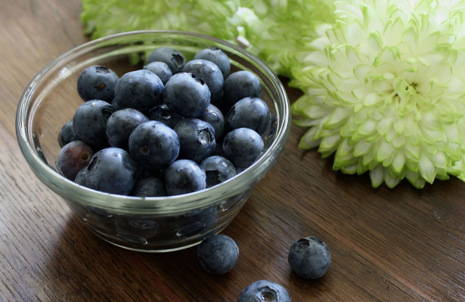 Canon EOS 1000D (EOS Digital Rebel XS / EOS Kiss F) sample photo. Blueberries, bowl, ingredients photography