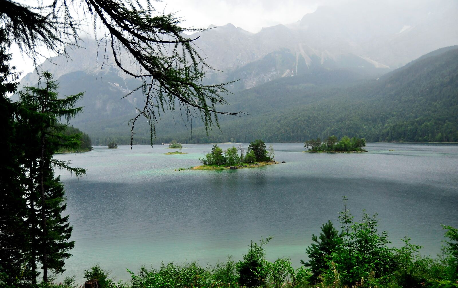Nikon D300 sample photo. Bavaria, eibsee, zugspitz country photography