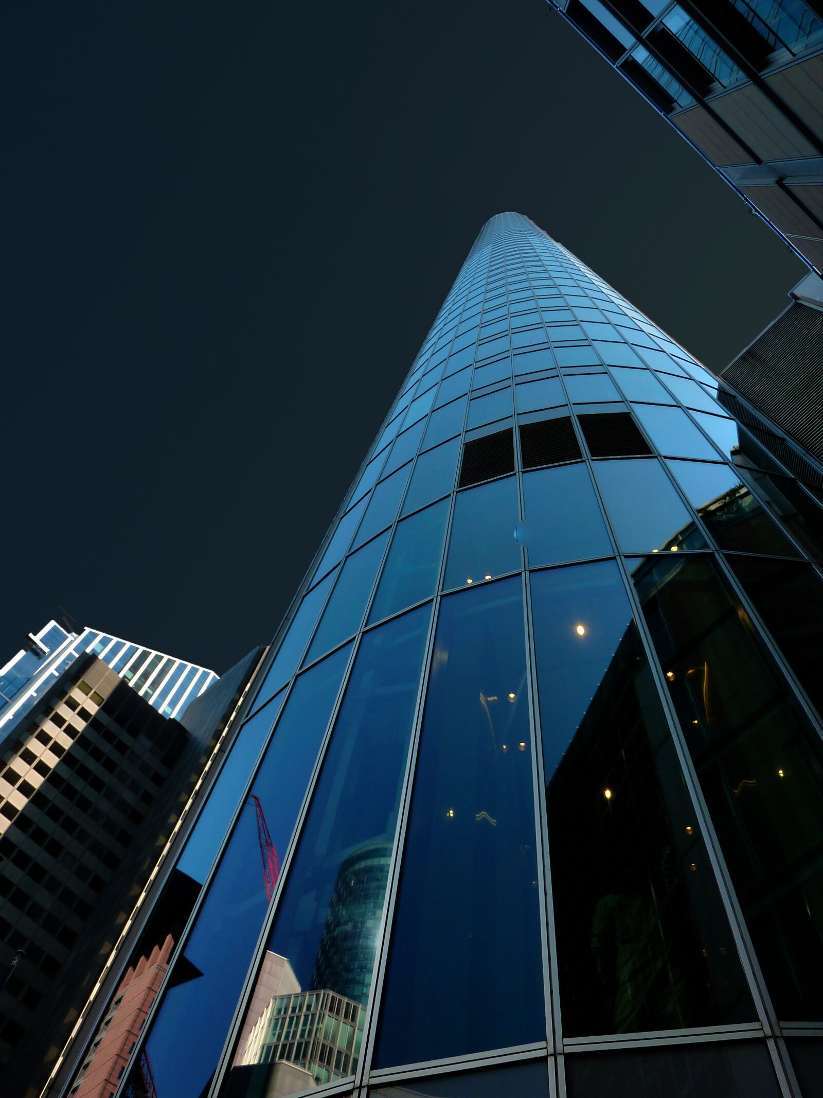 Panasonic DMC-TZ7 sample photo. Skyline, skyscraper, skyscrapers photography