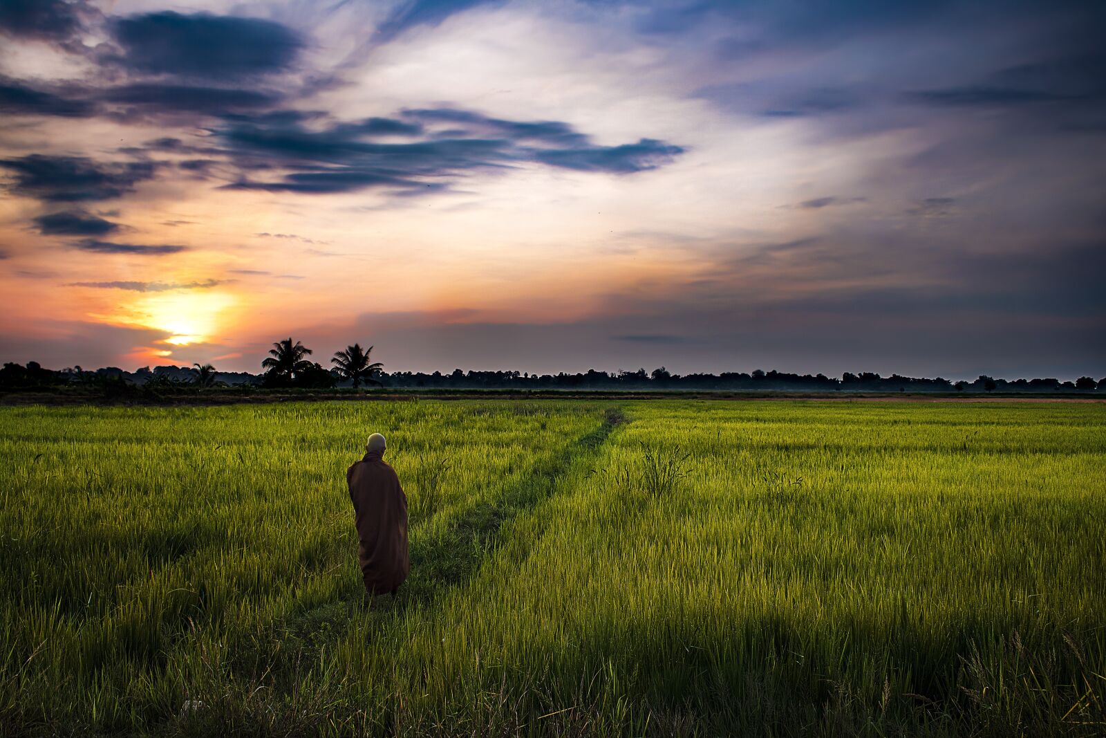 Canon EOS 750D (EOS Rebel T6i / EOS Kiss X8i) sample photo. Monk, buddhist, aim round photography