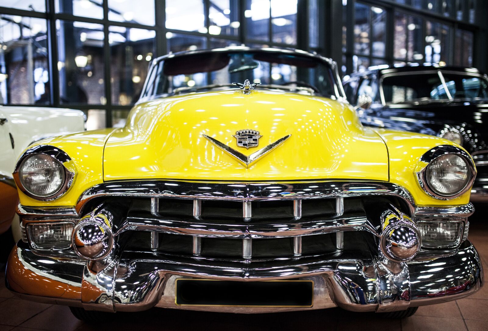 Canon EOS 5D Mark II sample photo. Yellow, car, vehicle photography