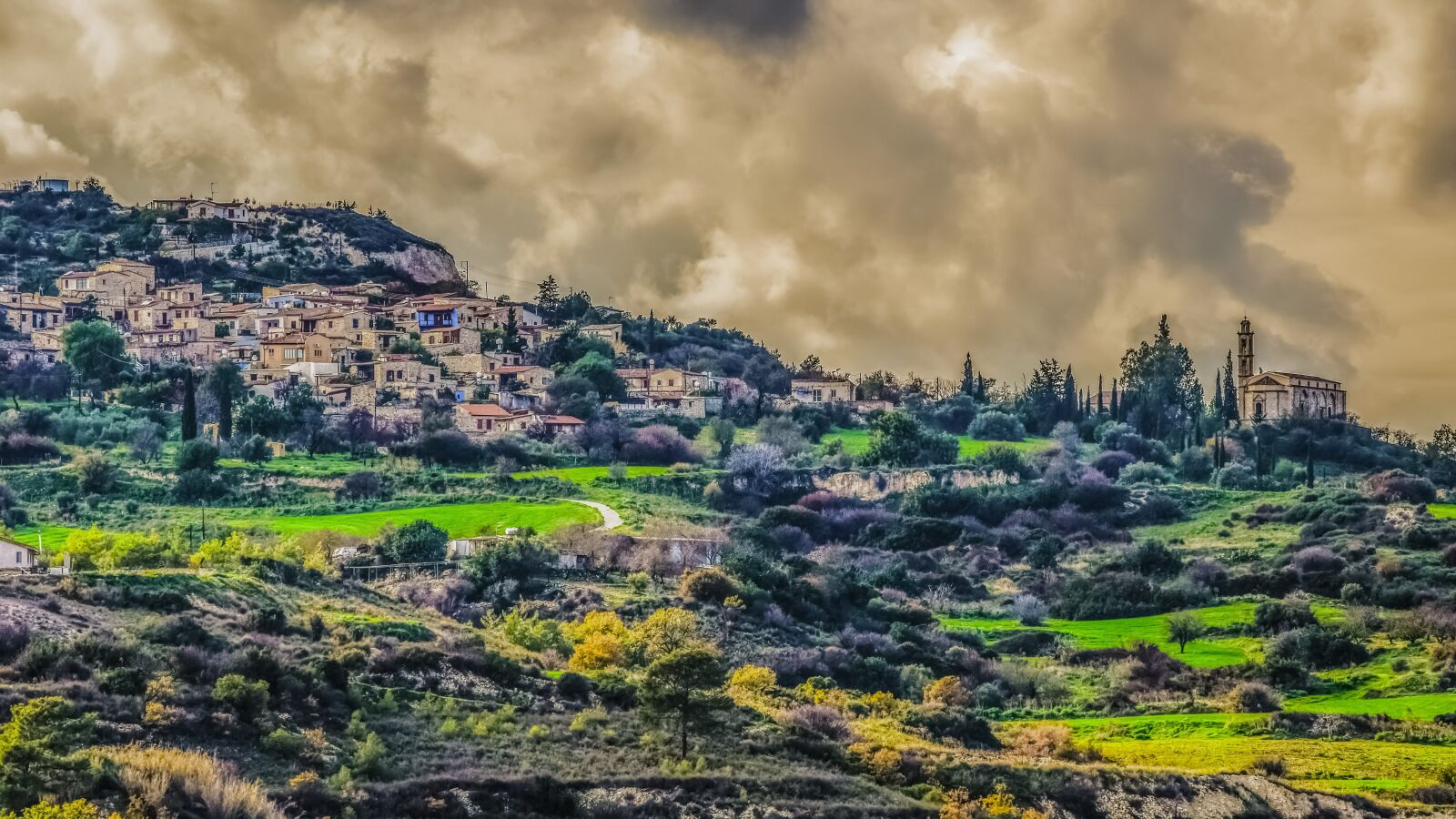 Nikon D3300 sample photo. Village, panoramic, landscape photography