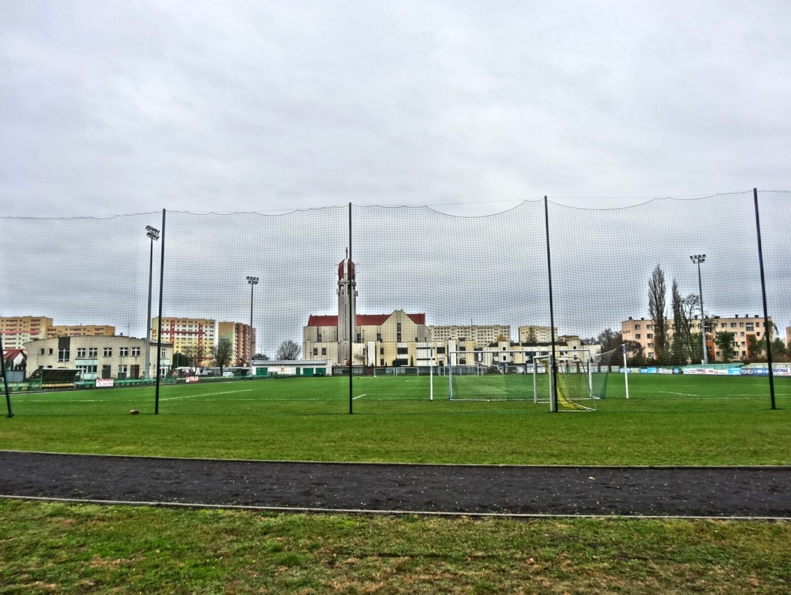 Sony Cyber-shot DSC-HX20V sample photo. Bydgoszcz, stadium, arena photography