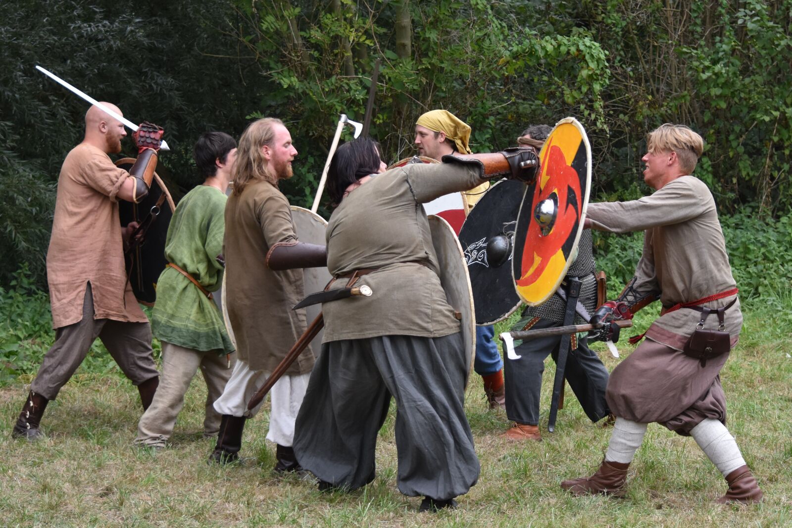 Nikon D7200 sample photo. Fight, sword, people photography