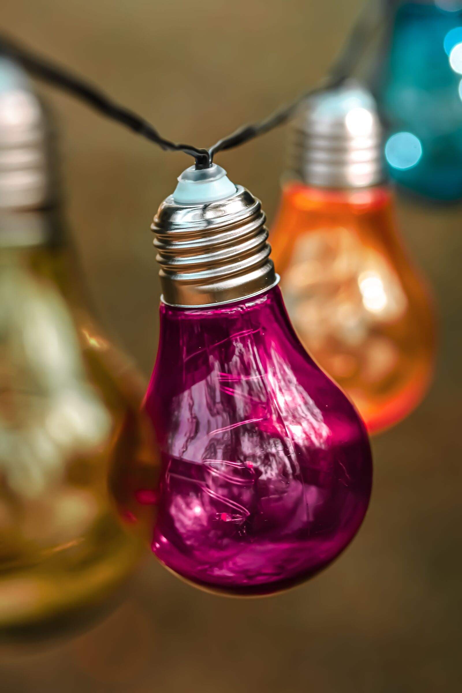 Nikon D7200 sample photo. Party lights, lichterkette, colorful photography