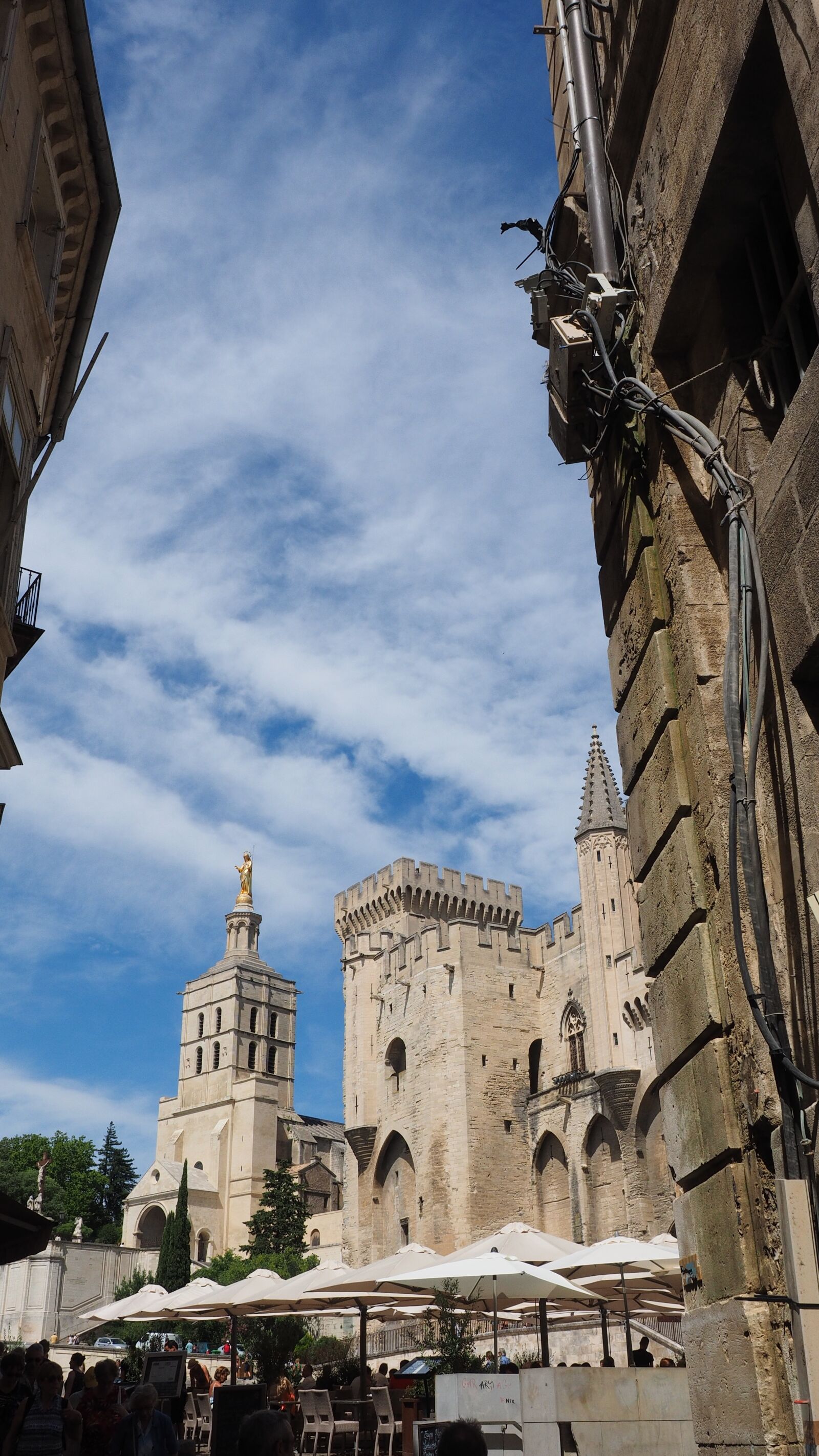 Olympus OM-D E-M1 + Olympus M.Zuiko Digital ED 12-40mm F2.8 Pro sample photo. Avignon, palais des papes photography