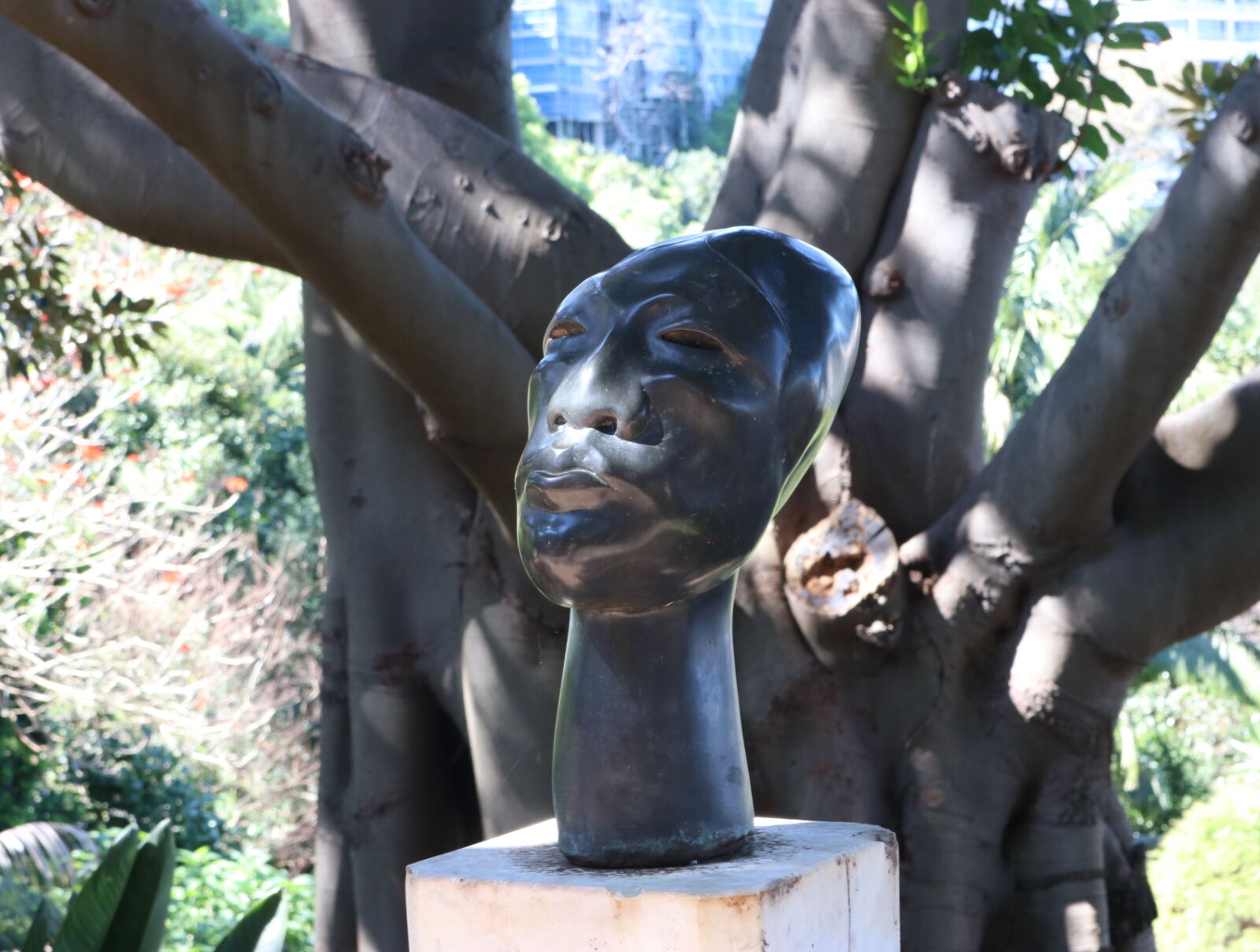 Canon EOS 80D sample photo. Black, statue, park, statue photography