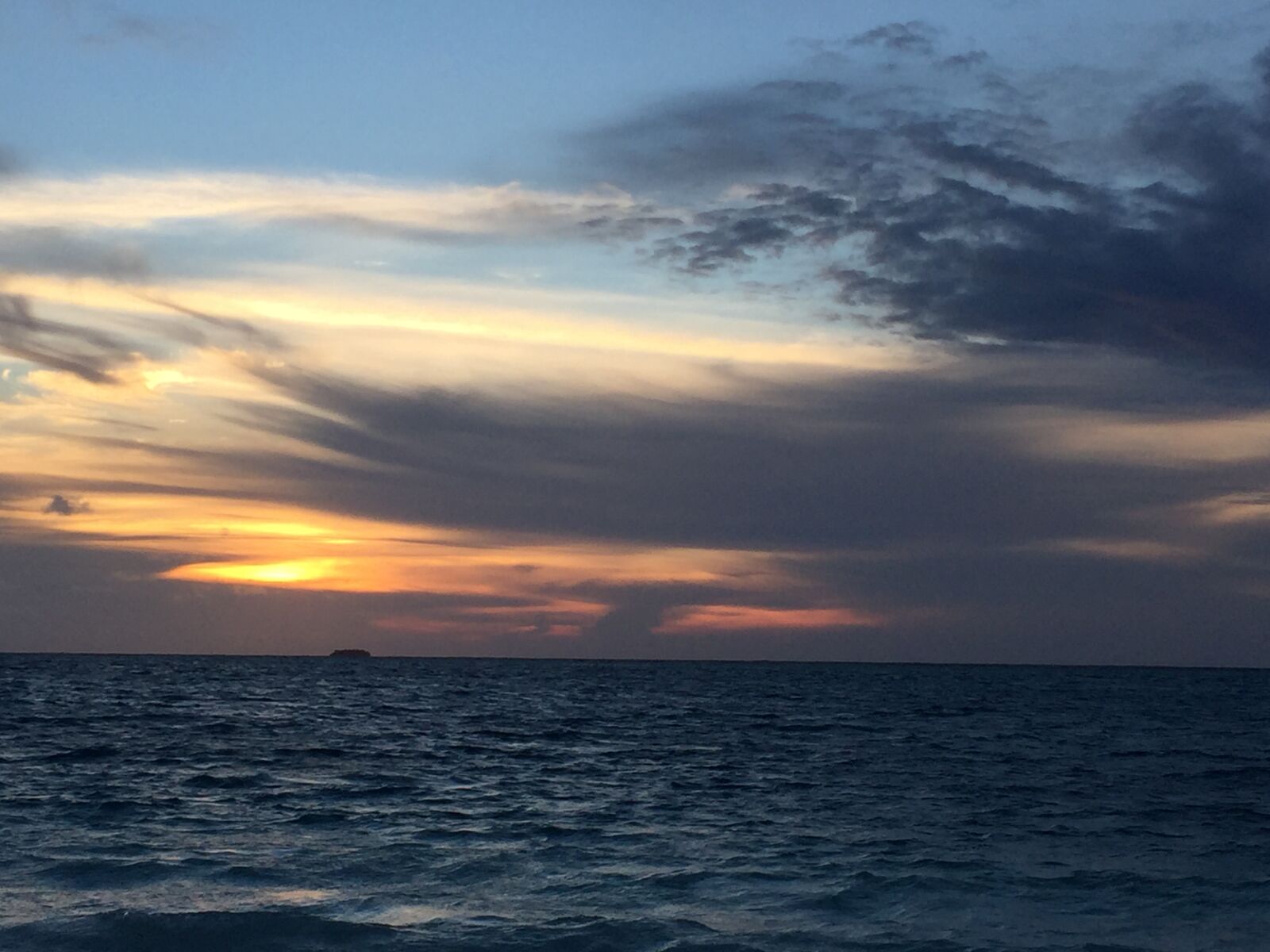 Apple iPhone 6 sample photo. Maldives, sunset photography