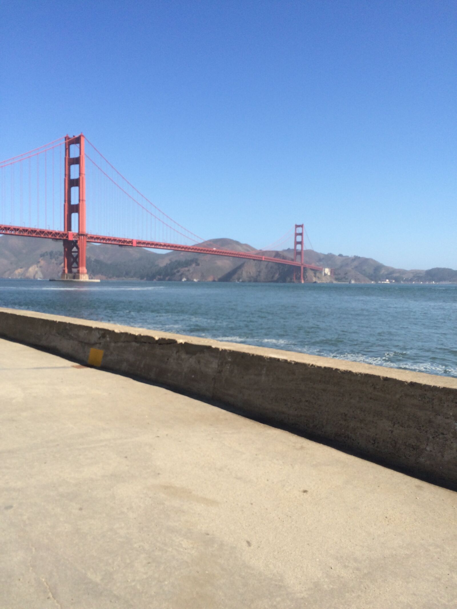 iPhone 5s back camera 4.15mm f/2.2 sample photo. Golden gate bridge, san photography