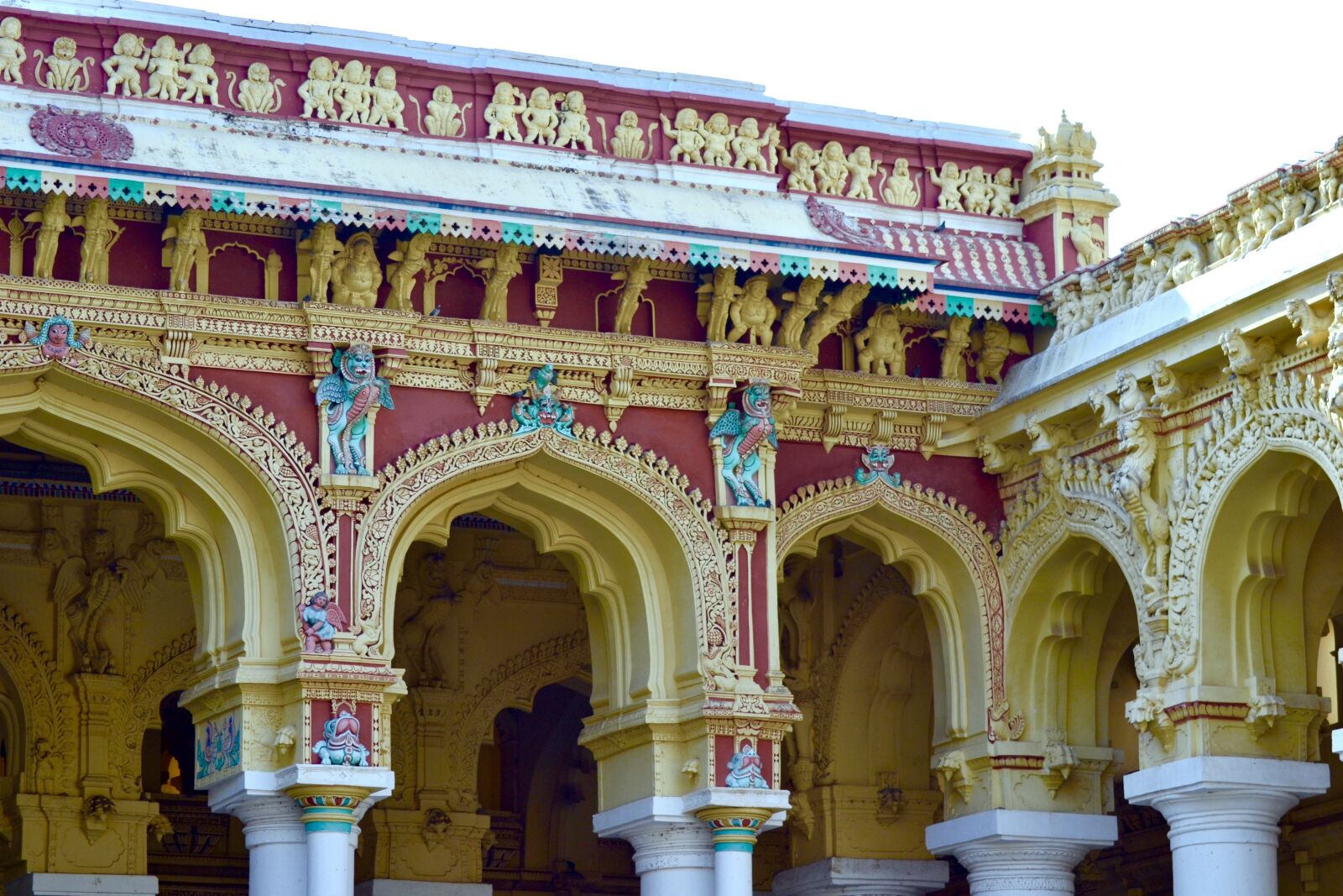 Nikon D3100 sample photo. Madurai palace, madurai, temple photography