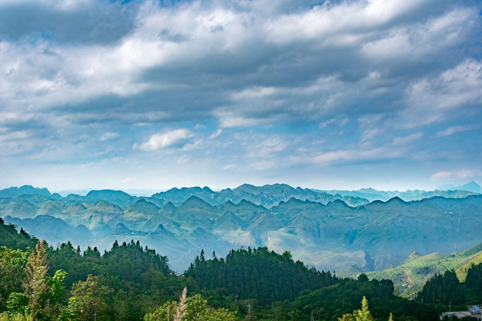 Nikon D3400 sample photo. Cloud, mountain, hills photography