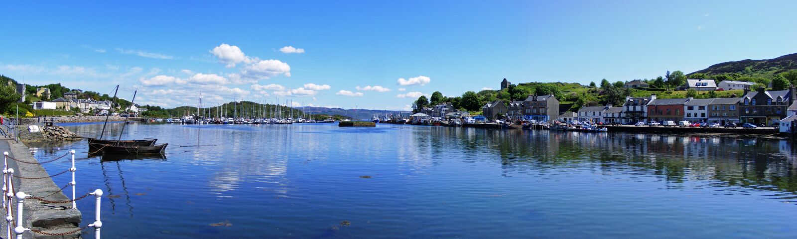 Fujifilm FinePix S5800 S800 sample photo. Tarbert, scotland, loch photography