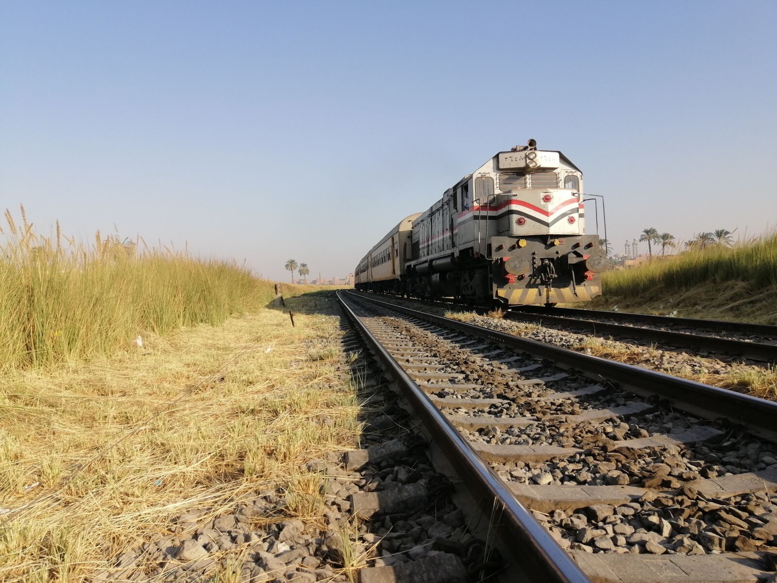 HUAWEI STK-L21 sample photo. Train, countryside, nature photography