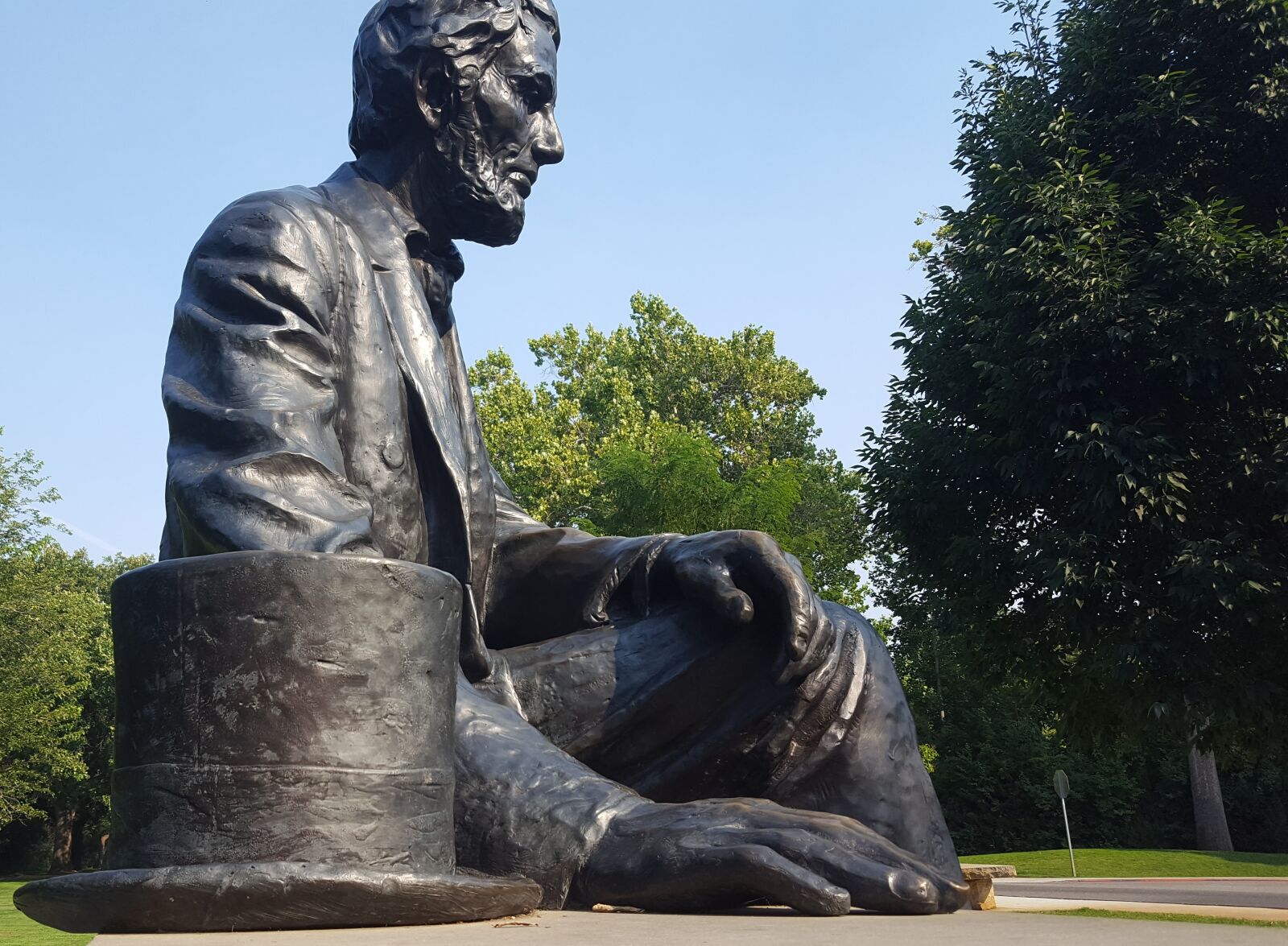 Samsung Galaxy S6 sample photo. Abraham lincoln, president, statue photography