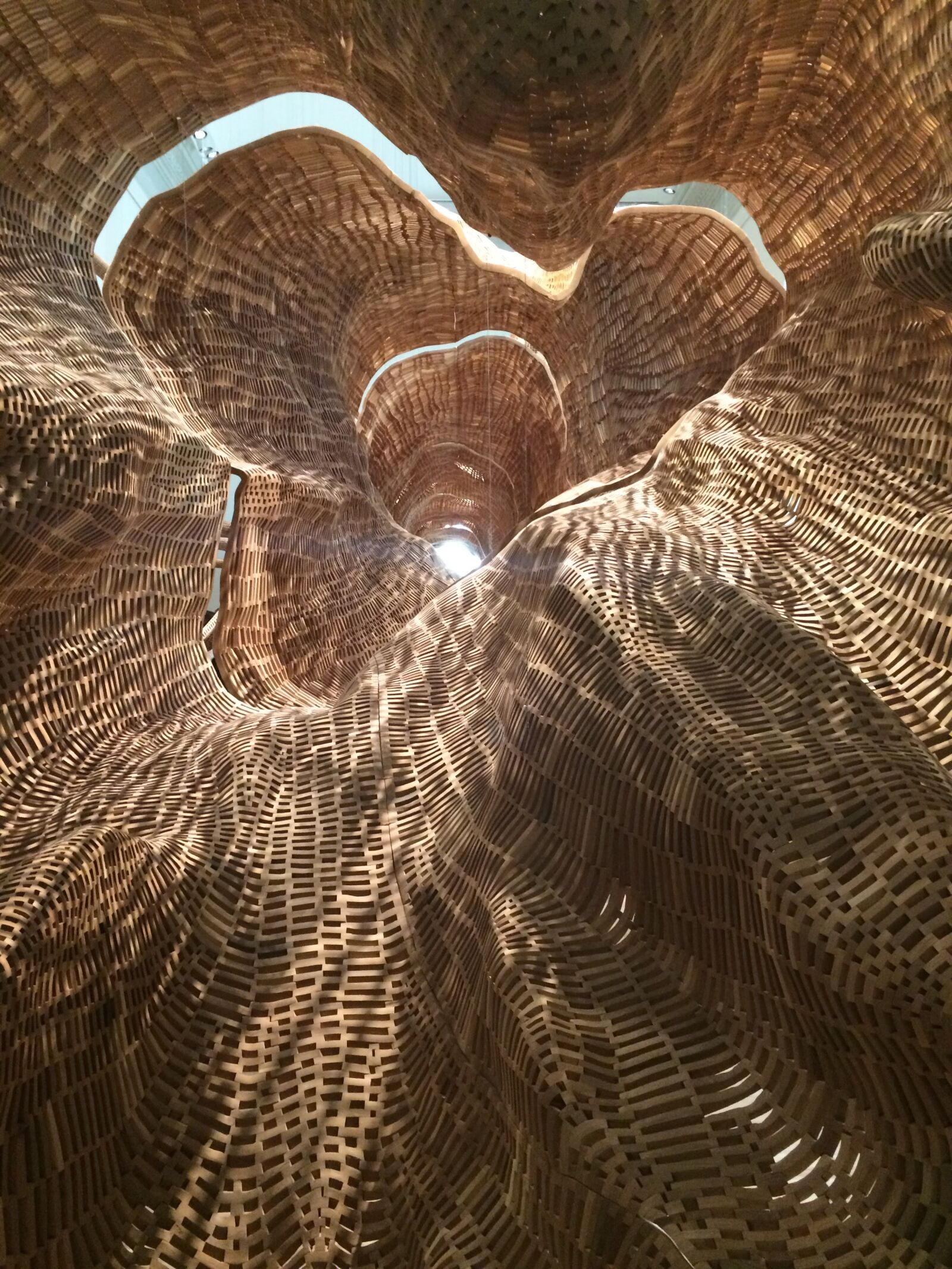 iPhone 5s back camera 4.15mm f/2.2 sample photo. Art, museum, carved, wood photography