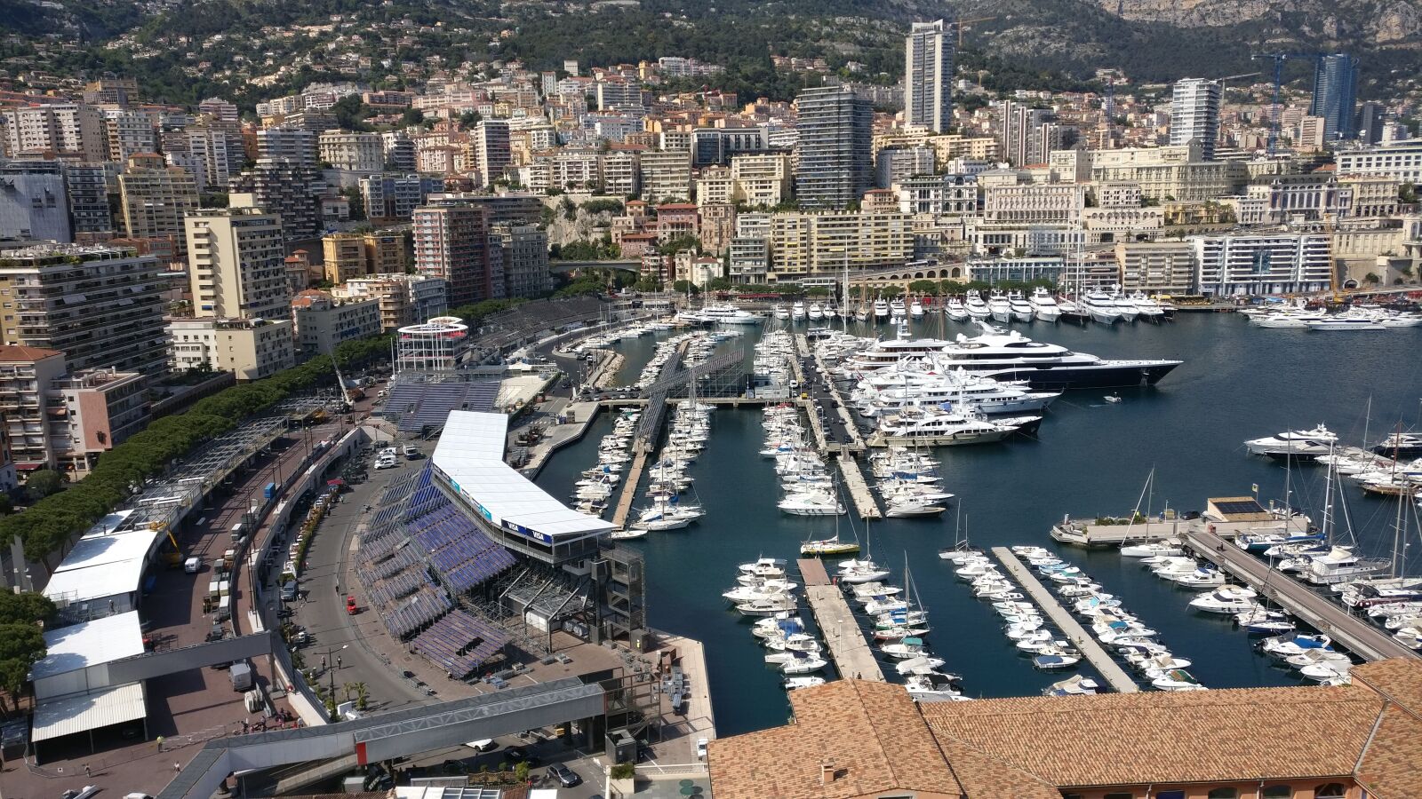 OnePlus A3003 sample photo. Monaco, port, ships photography