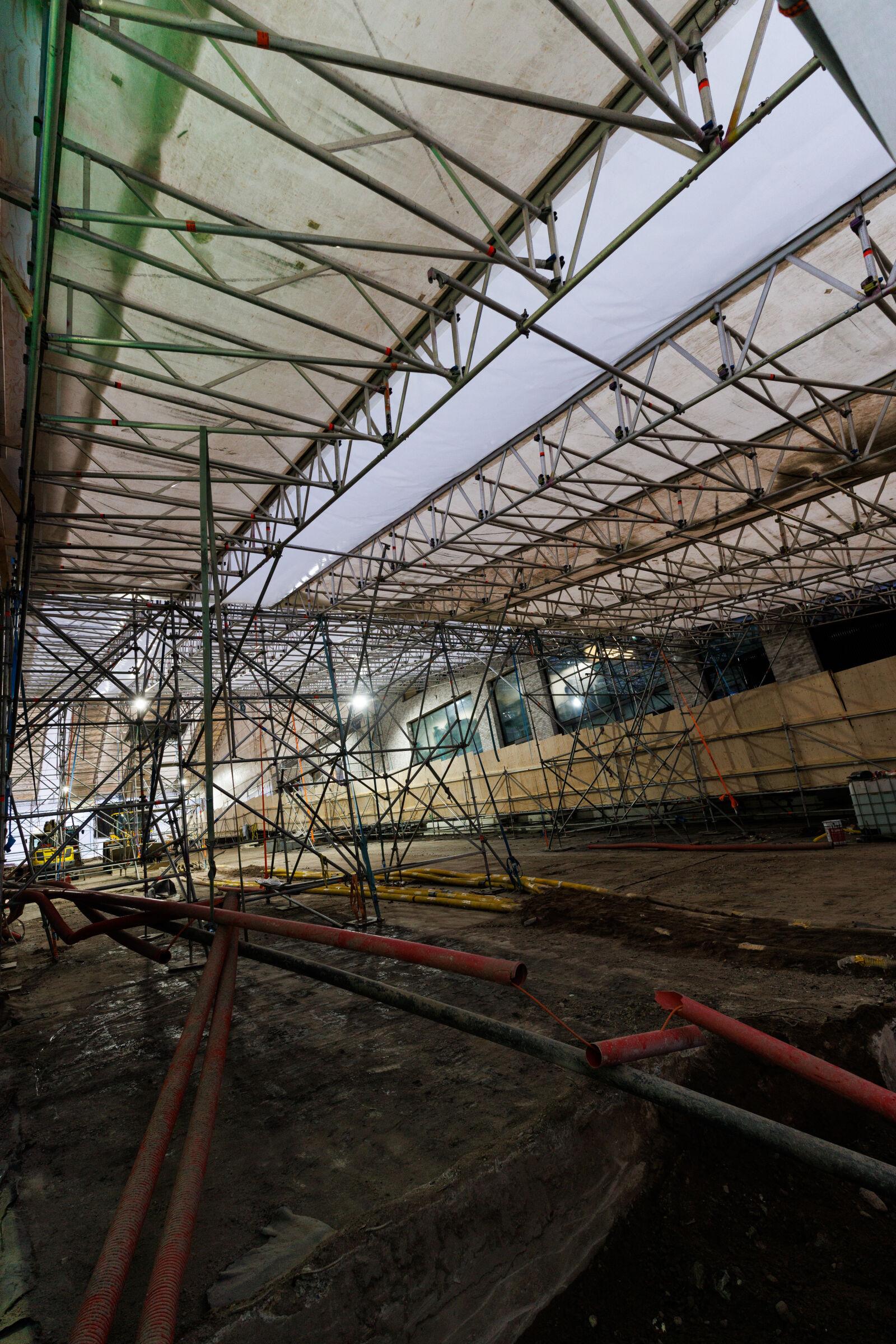 Canon EOS R7 sample photo. Construction yard photography