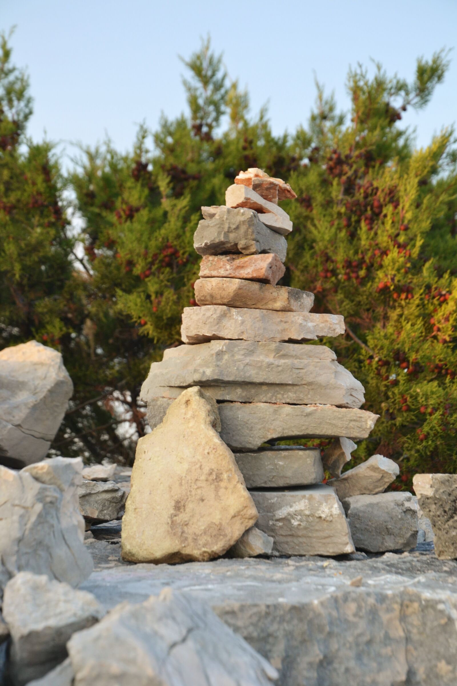 Nikon D3100 sample photo. Stones, balance, cairn photography