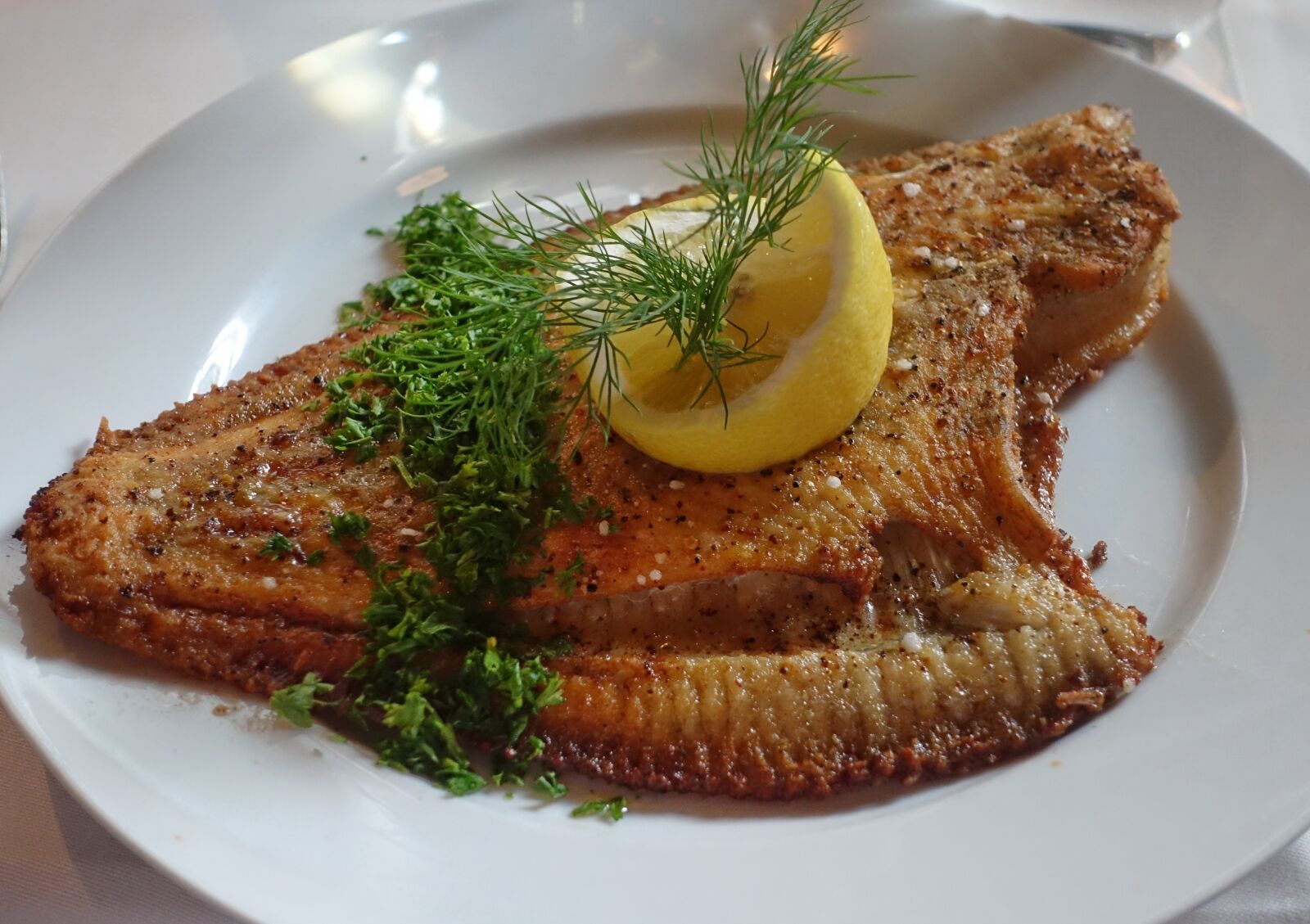 Sony Cyber-shot DSC-RX100 IV sample photo. Plaice, fish, flatfish photography