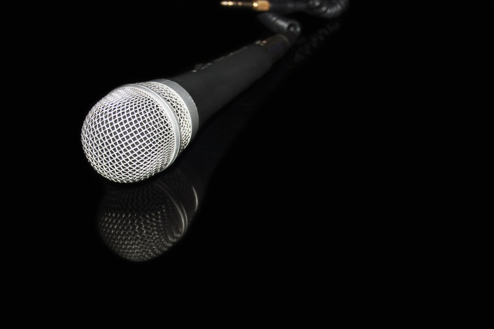Canon EF-S 18-55mm F3.5-5.6 II sample photo. Microphone, music, karaoke photography