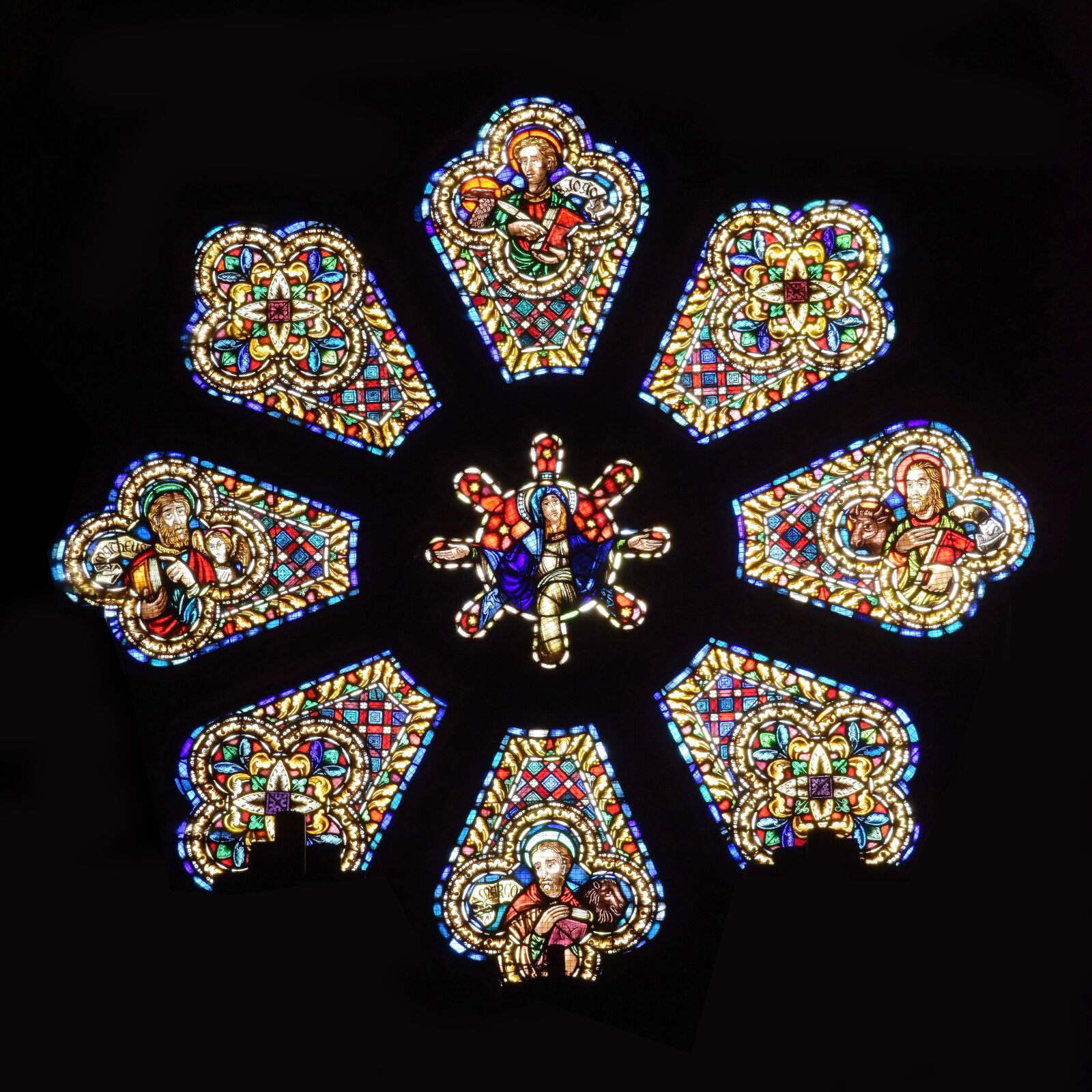Nikon D810 sample photo. Stained glass, glass, colors photography