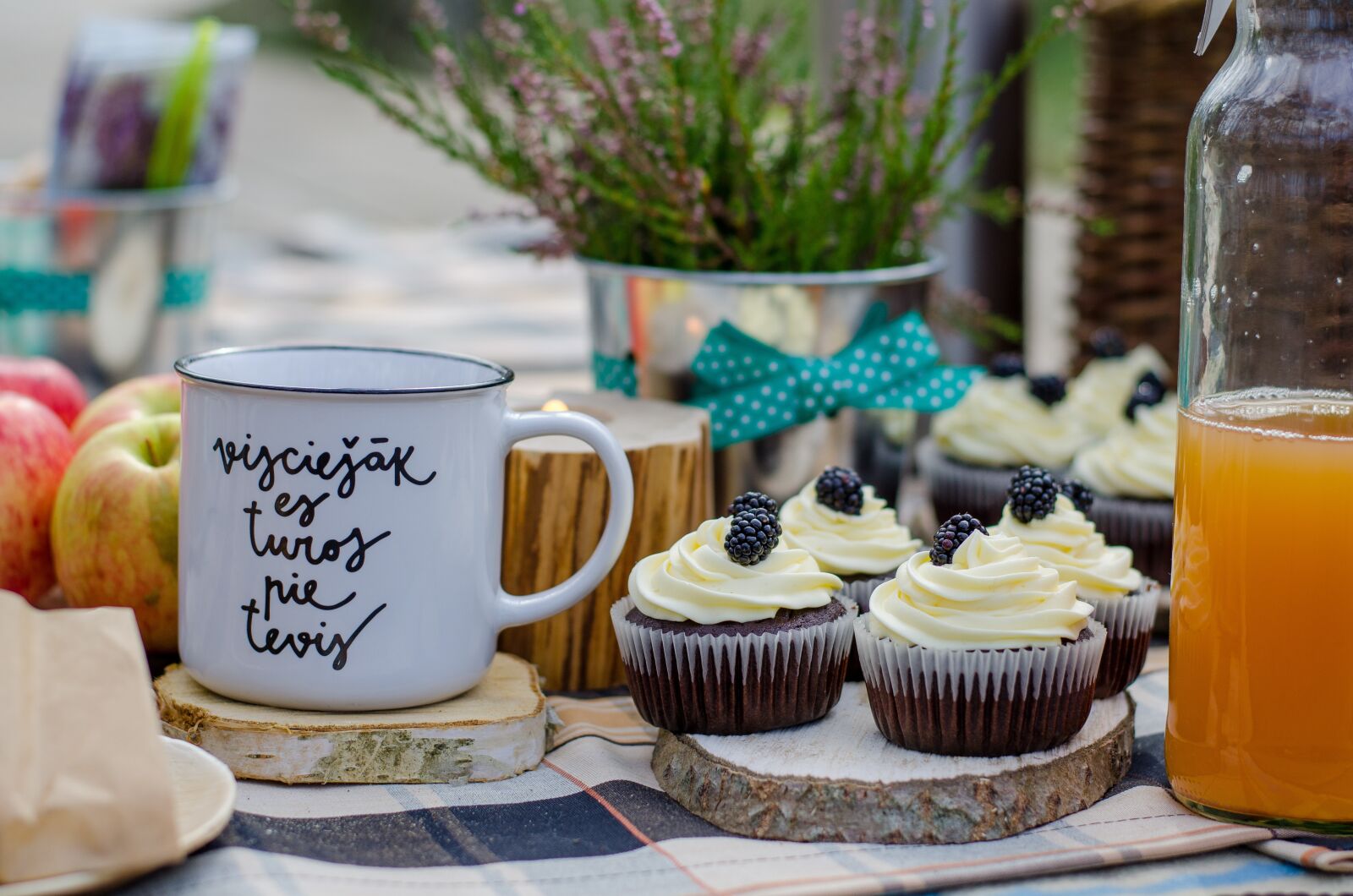Nikon D7000 sample photo. Picnic, cakes, sweet photography