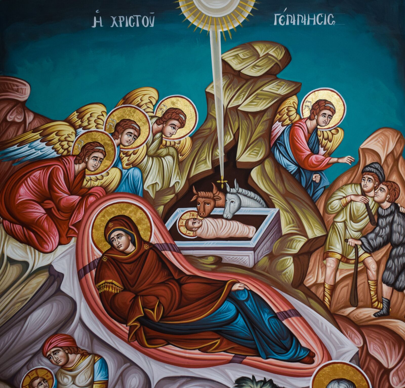 Nikon D3300 sample photo. Nativity scene, the birth photography