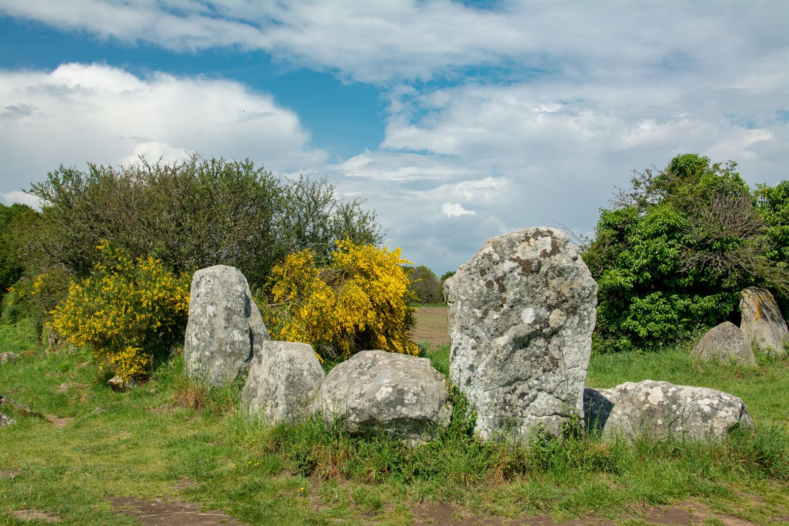 Nikon D5200 sample photo. Menhir, tourism, britain photography
