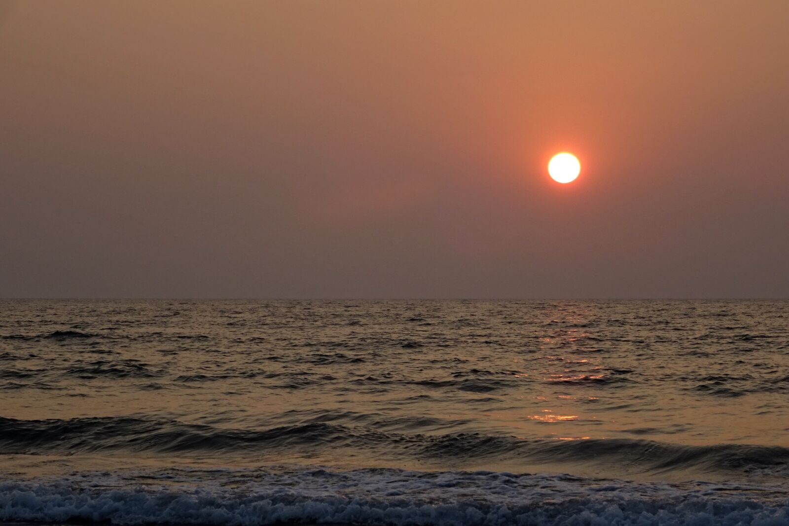 Sony DSC-HX60V sample photo. Sunset, sun, setting photography