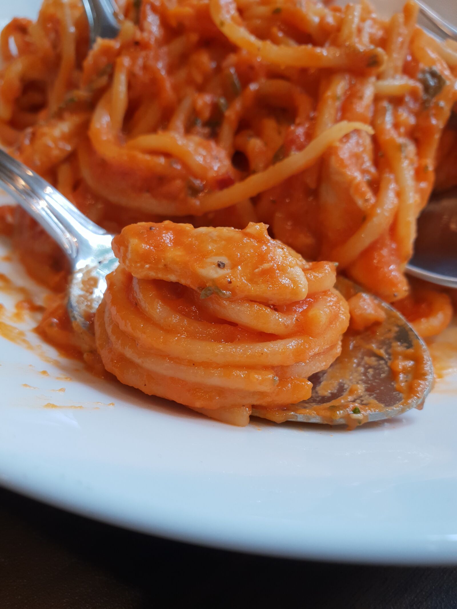 Samsung Galaxy S9+ sample photo. Food, pasta, spaghetti photography