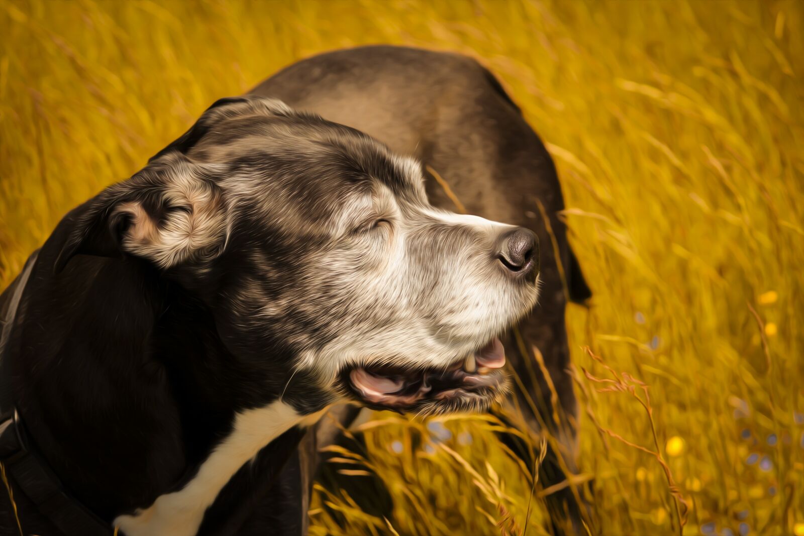 Canon EF-S 55-250mm F4-5.6 IS II sample photo. Dog, summer, animal photography
