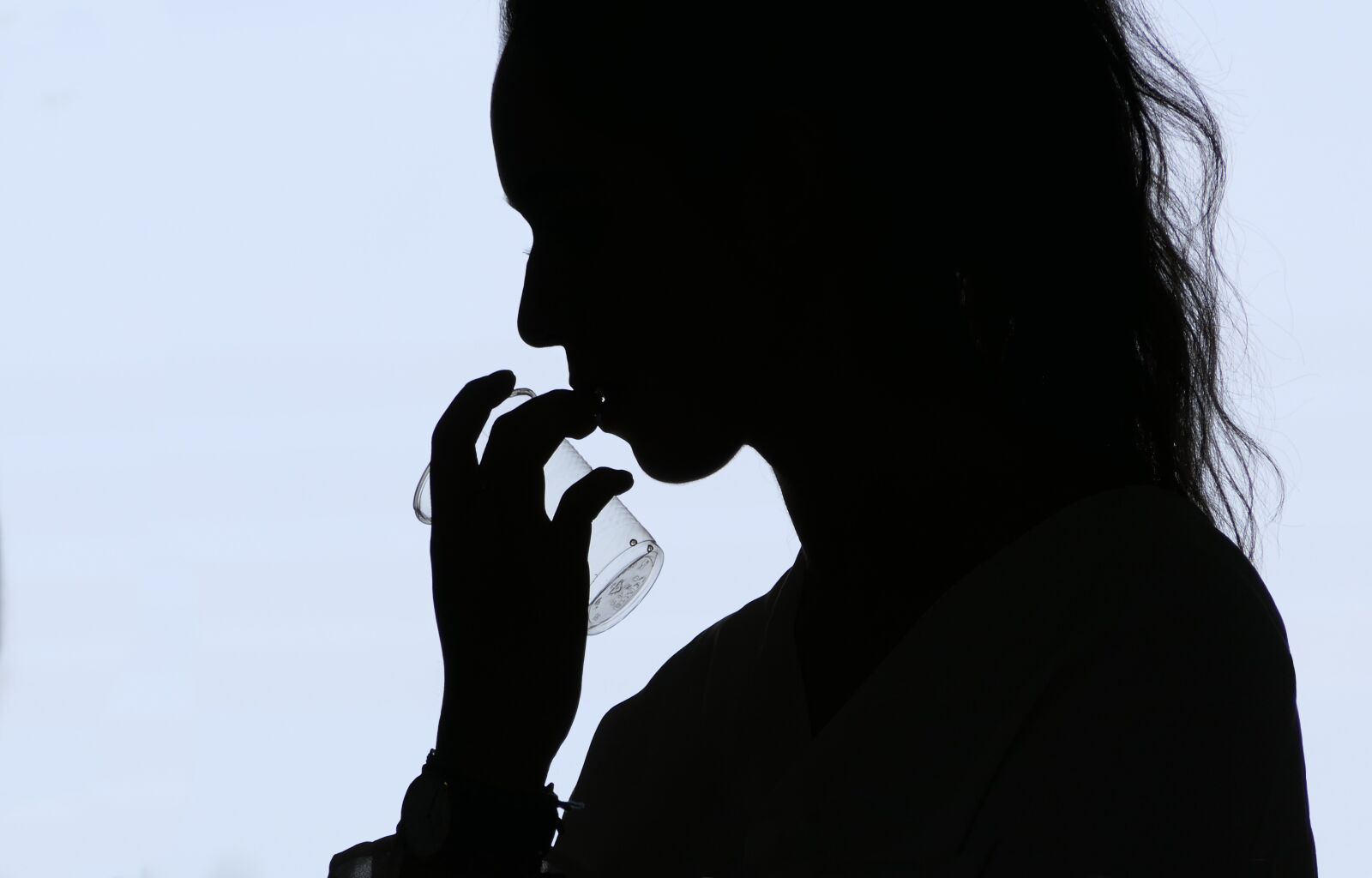 Panasonic Lumix DMC-FZ2500 (Lumix DMC-FZ2000) sample photo. Silhouette, woman, shadow photography