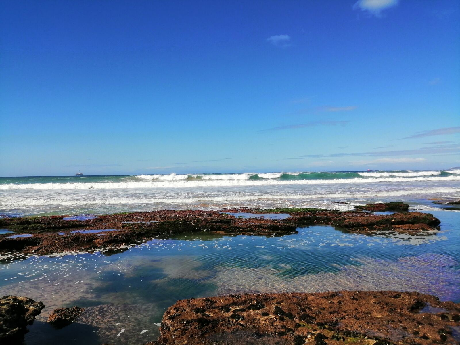 HUAWEI P SMART 2019 sample photo. South africa, beach, sea photography