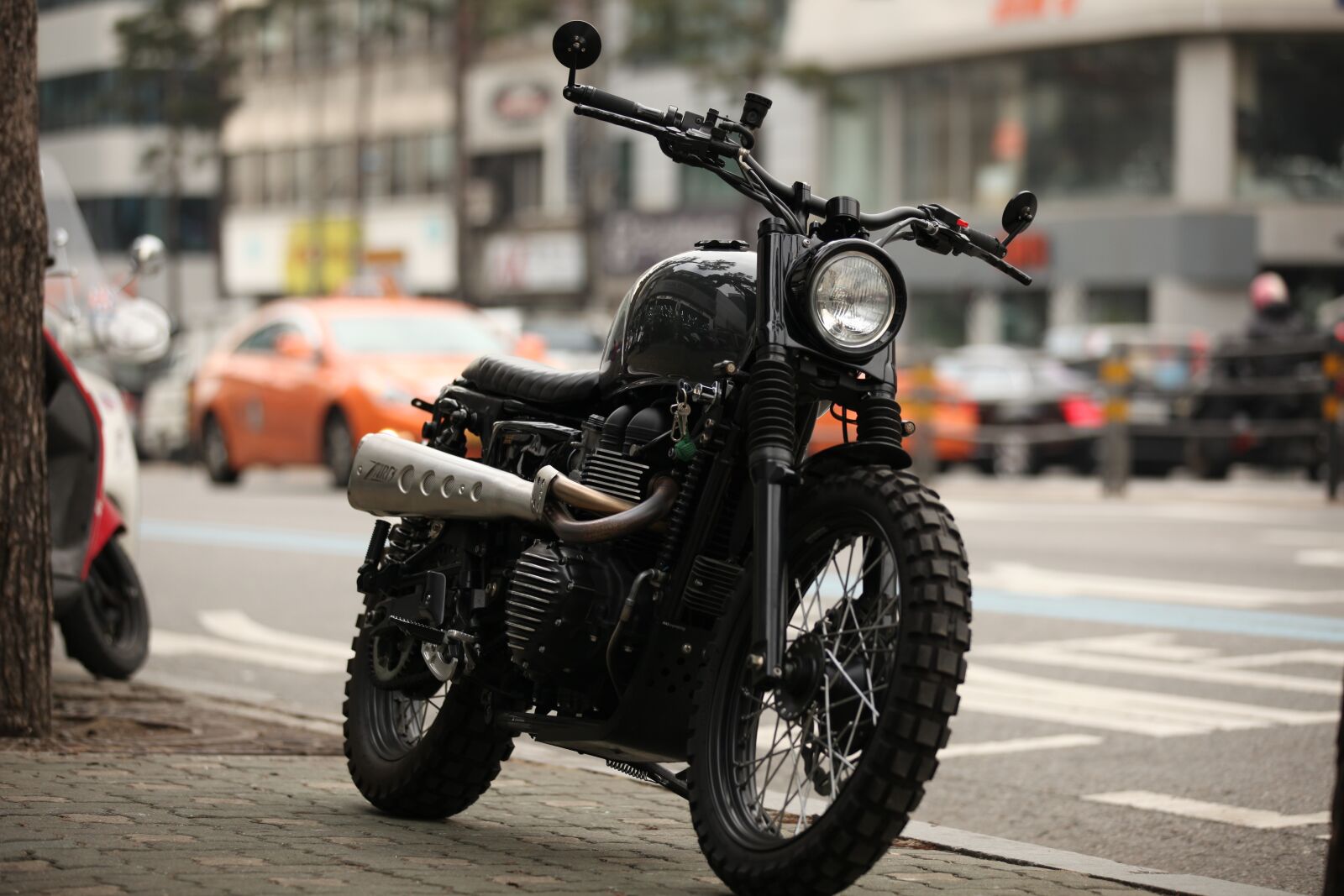 Canon EOS 5D Mark II sample photo. Motor cycle, road, vehicle photography