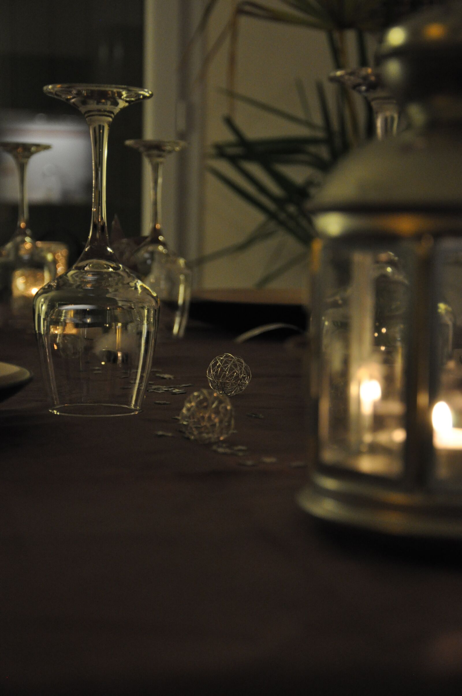 Nikon D90 sample photo. Meal christmas, table, christmas photography