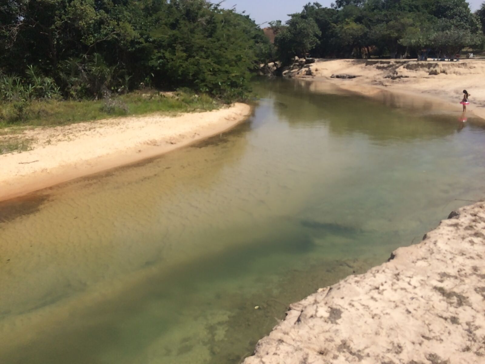 iPhone 5s back camera 4.15mm f/2.2 sample photo. River, brazil, roraima photography