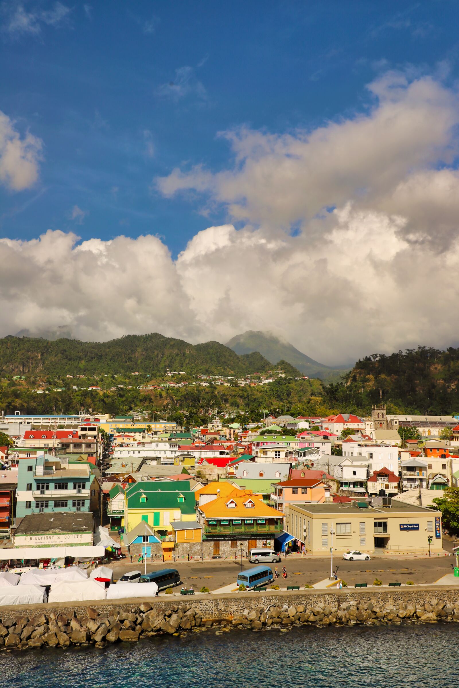 Canon EF 24-105mm F4L IS II USM sample photo. Dominica, roseau, caribbean photography