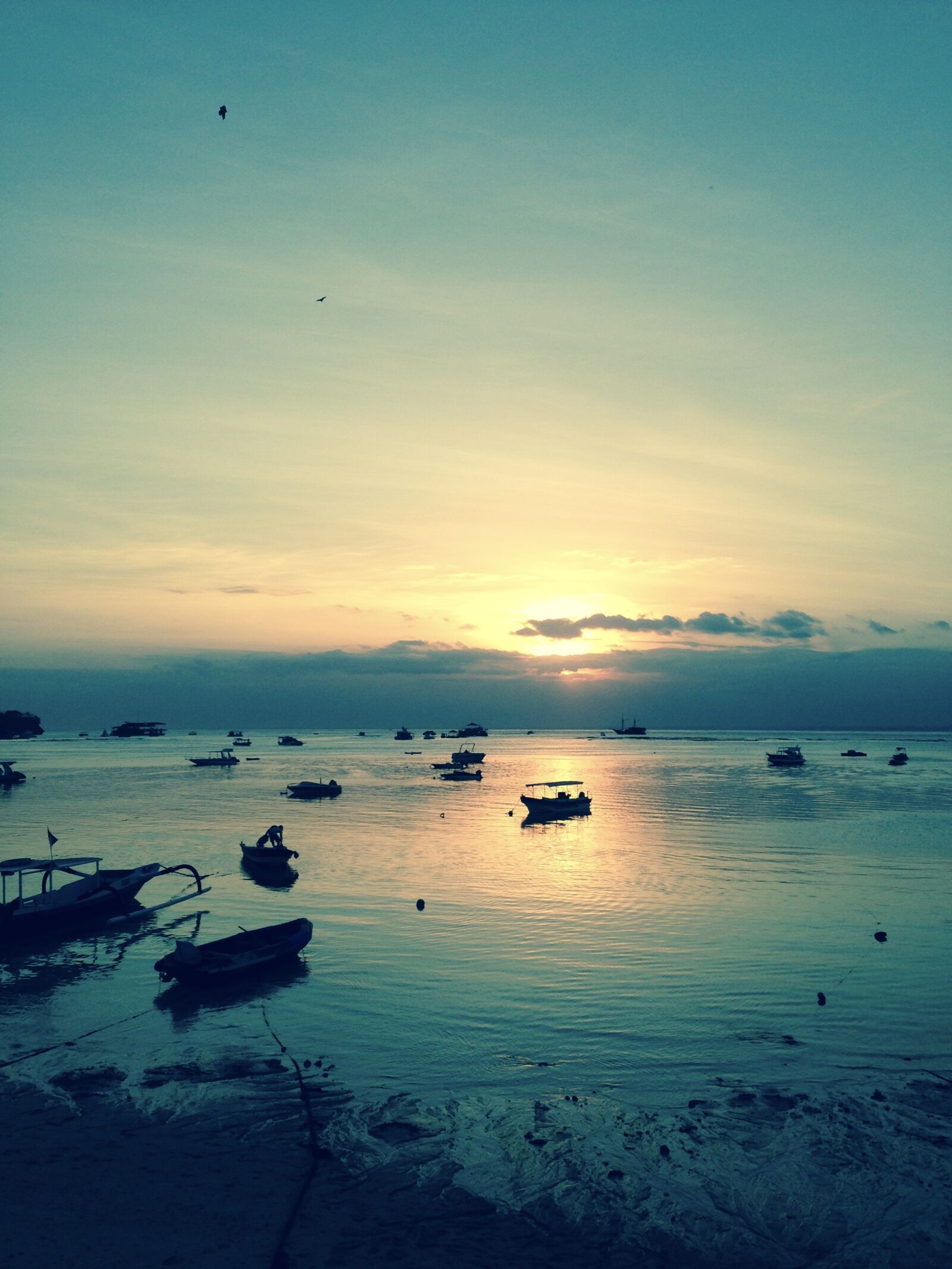 iPhone 5 back camera 4.12mm f/2.4 sample photo. Bali, island, boats photography