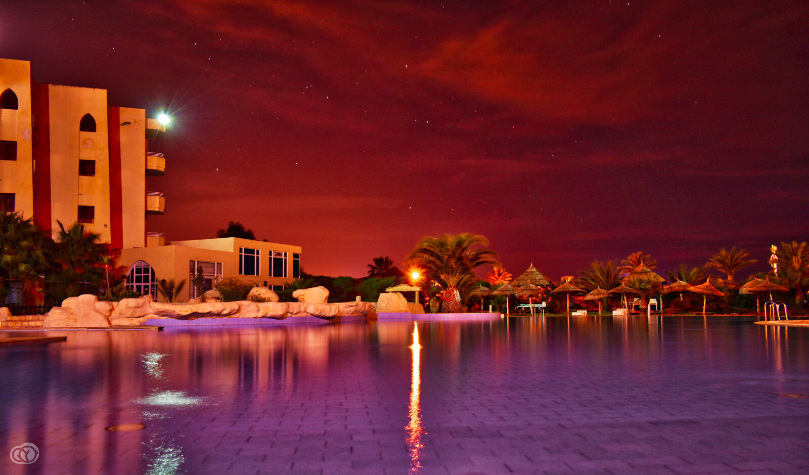 Nikon D5500 sample photo. Epicure, monastir, night, skanes photography
