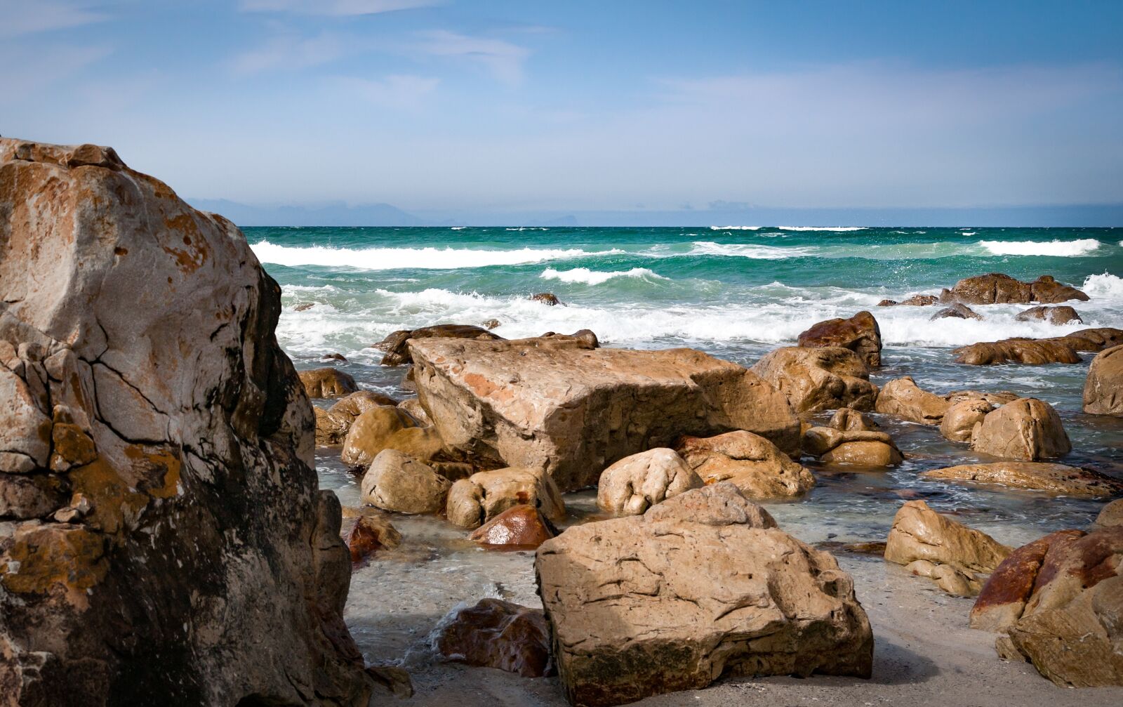Canon EOS 5D + Canon EF 24-105mm F4L IS USM sample photo. False bay, sea, beach photography