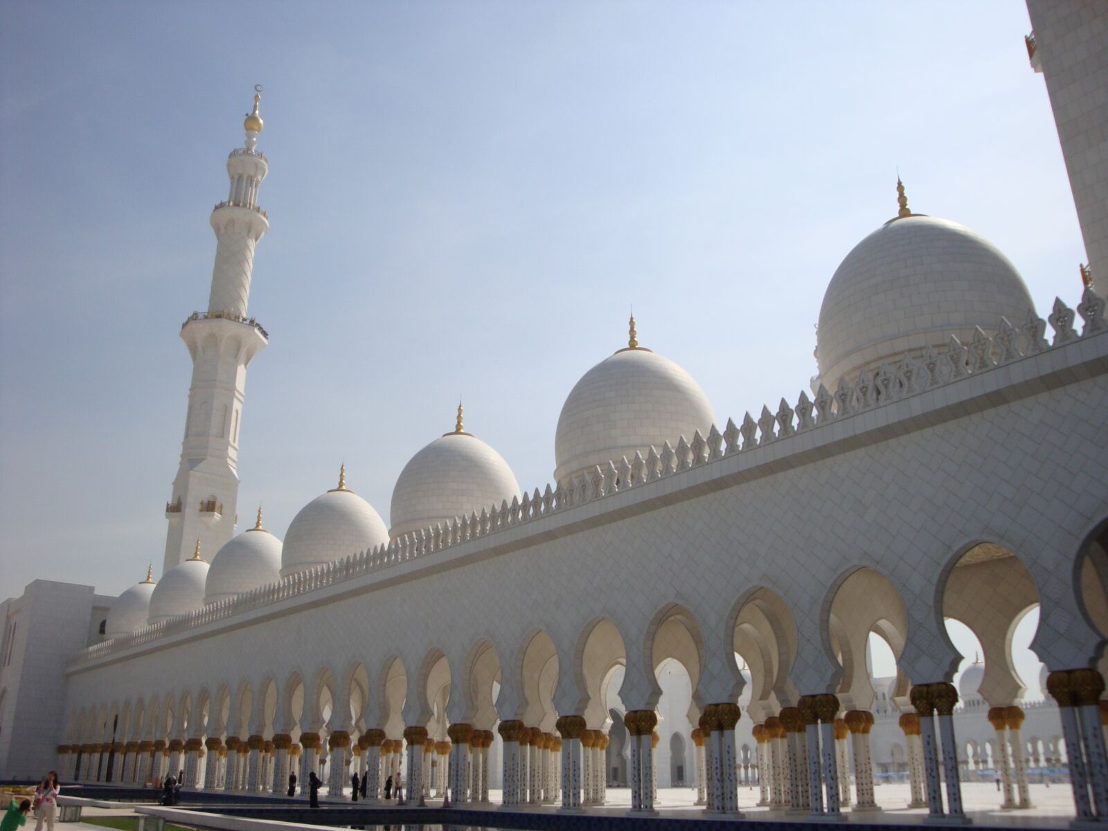 Sony Cyber-shot DSC-W150 sample photo. Mosque, emirates, abu dhabi photography