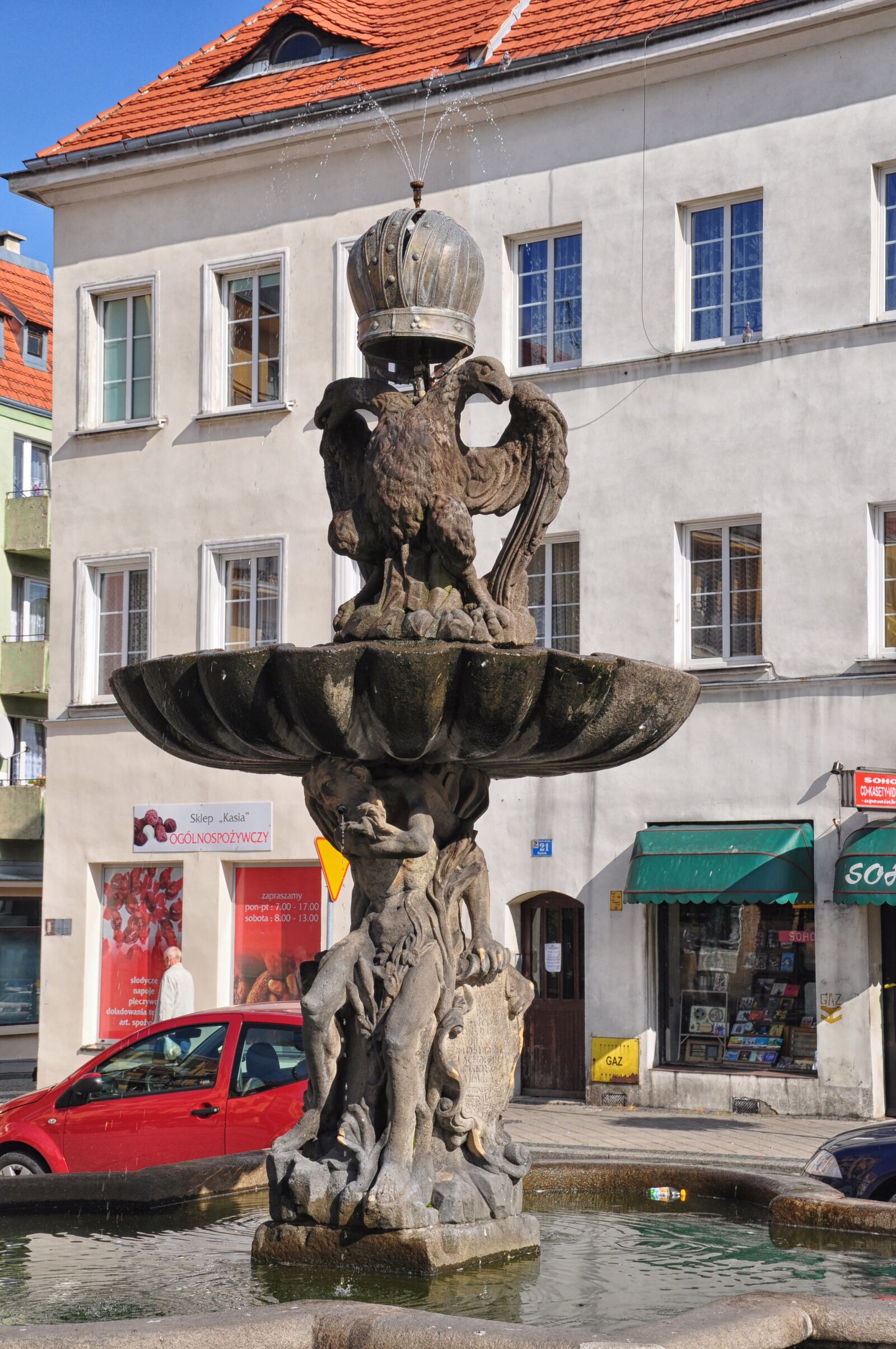 Nikon D90 sample photo. The fountain in the photography
