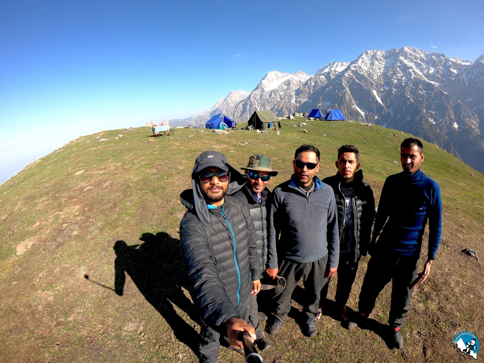 GoPro Hero6 Black sample photo. Summit adventures, dharamshala, trekking photography