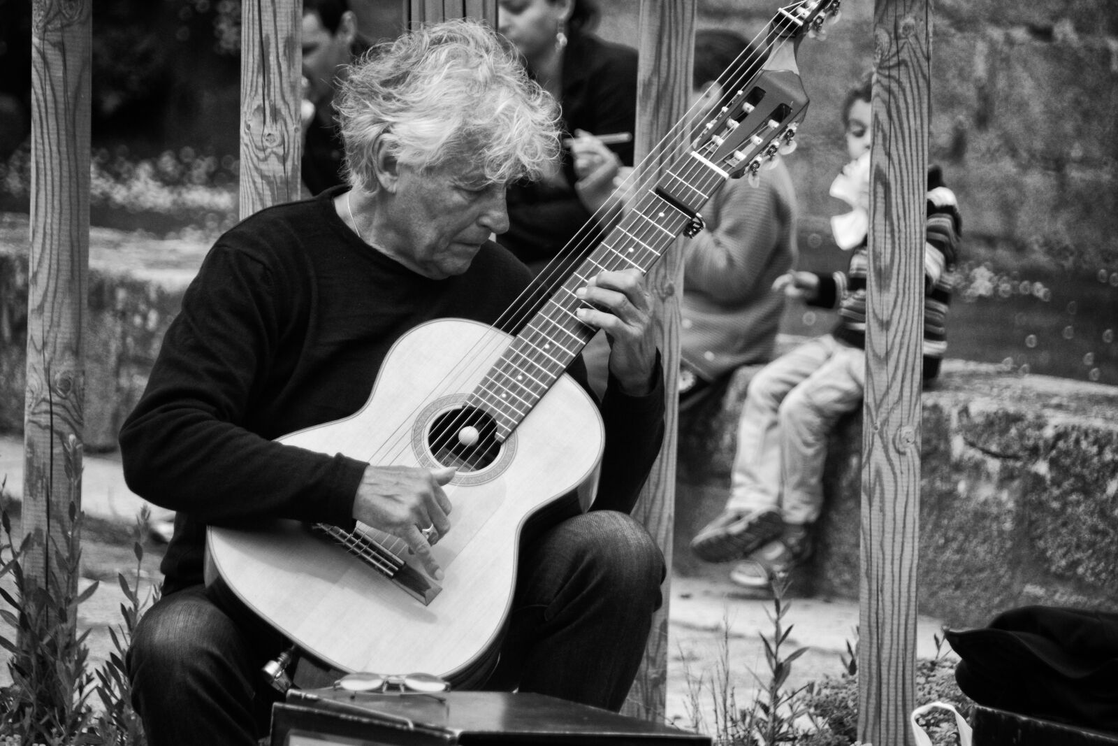 Nikon D5200 sample photo. Musician, guitarist, character photography