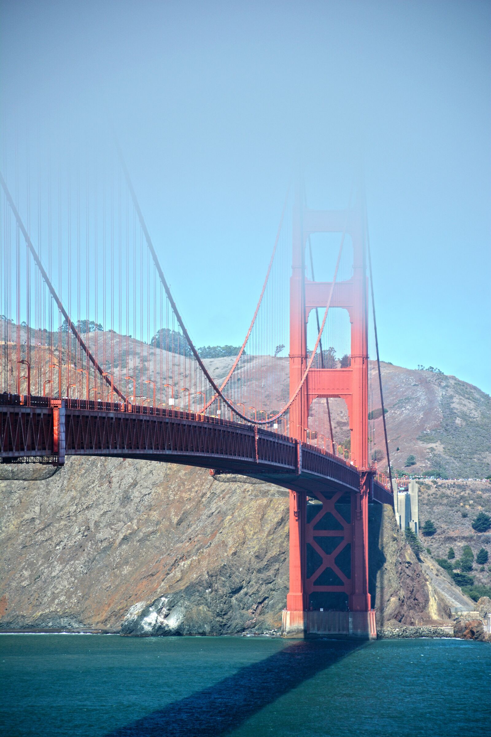 Nikon D7100 sample photo. Golden gate bridge, suspension photography