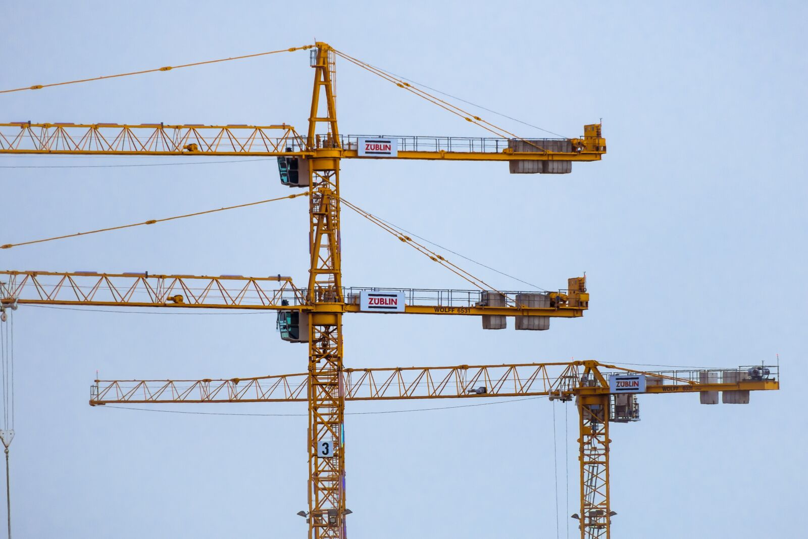 Canon PowerShot G3 X sample photo. Crane, baukran, crane cab photography