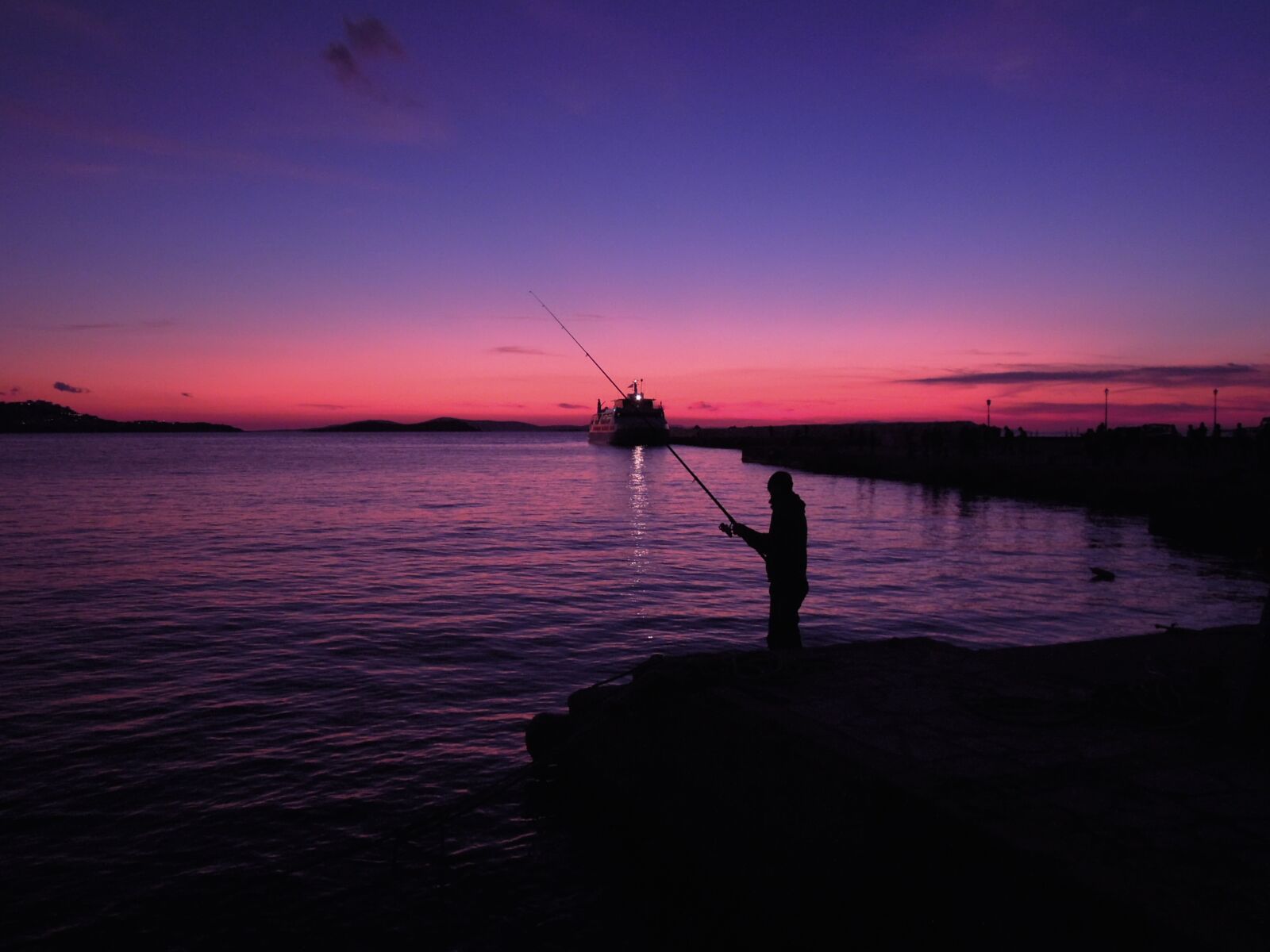 Nikon Coolpix P300 sample photo. Fisherman, mykonos, greece photography