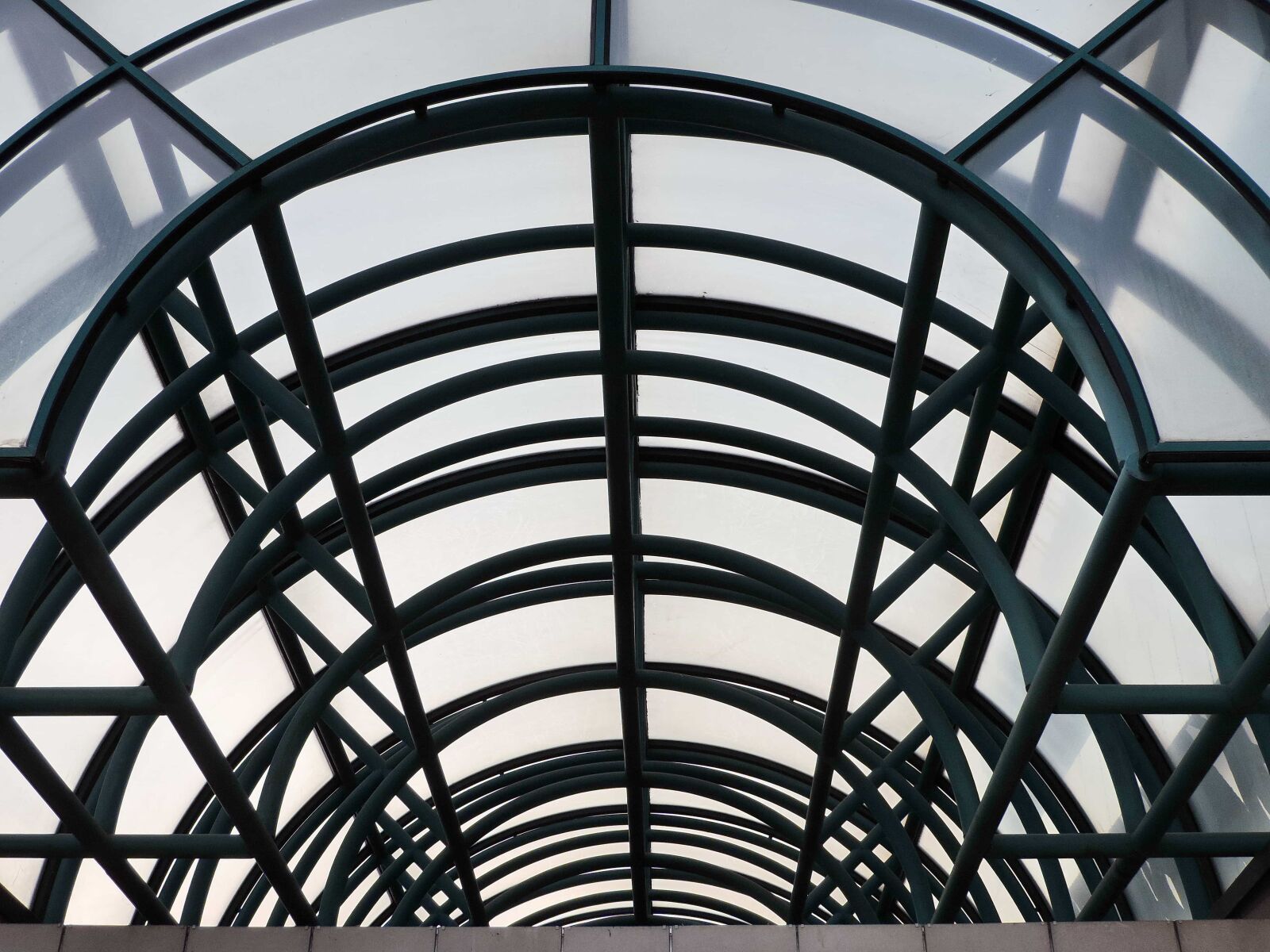 Nikon Coolpix P520 sample photo. Futuristic, perspective, structure, roof photography