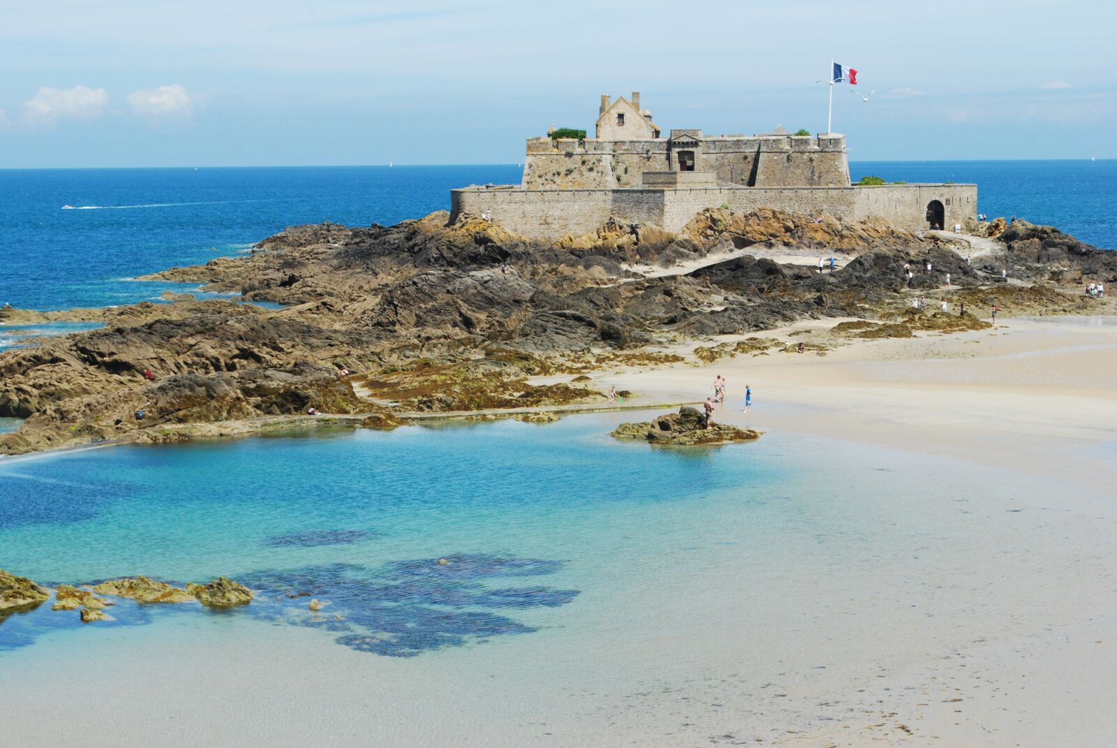 Nikon D60 sample photo. Saint-malo, sea, france photography